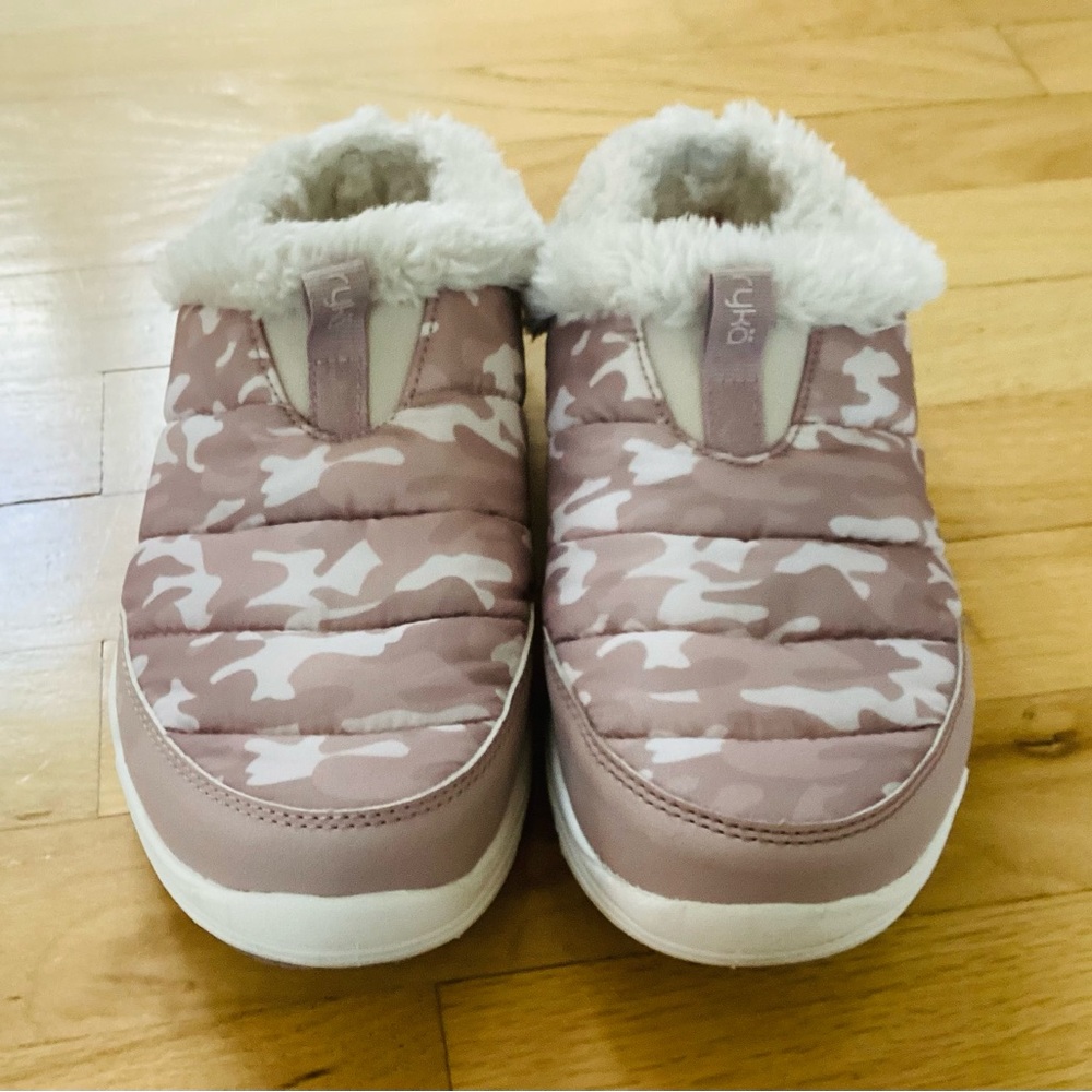 RYKA MAUVE CAMO MULES 8.5M
